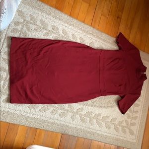 Express Bodycon red dress